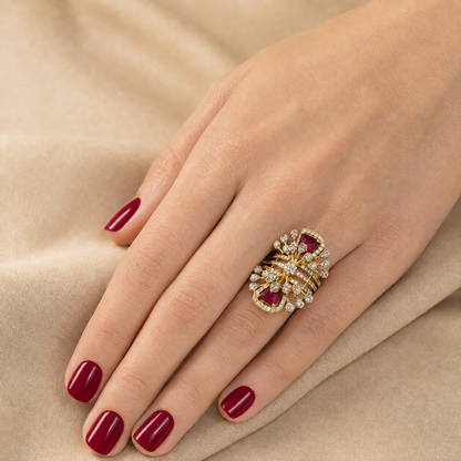 Ruby Firework Statement Ring – JBB1030RG