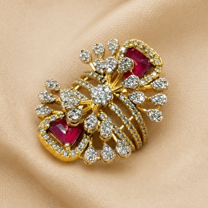 Ruby Firework Statement Ring – JBB1030RG