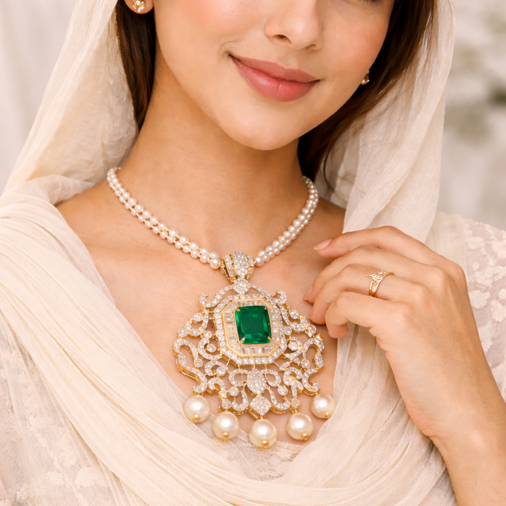 Emerald Noor Pendant – JBB1031PD