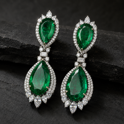 Emerald Royale Earrings – JBB1032ER