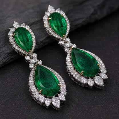 Emerald Royale Earrings – JBB1032ER
